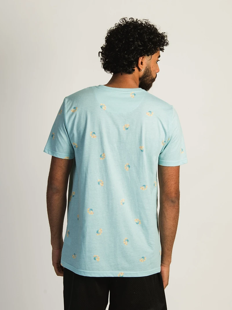 KOLBY DAVID ALL-OVER PRINT TEE - CLEARANCE