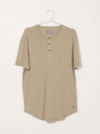 KOLBY SLUB HENLEY - CLEARANCE