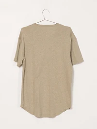 KOLBY SLUB HENLEY - CLEARANCE