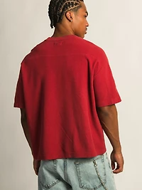 T-SHIRT COURT KOLBY KNIT -CANNEBERGE