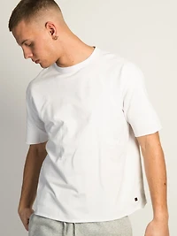 KOLBY OVERSIZED FRENCH TERRY TEE - WHITE