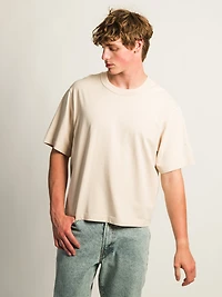 KOLBY SHORT CUT HEAVYWEIGHT TEE - CRÈME