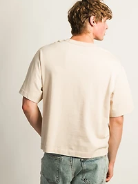 KOLBY SHORT CUT HEAVYWEIGHT TEE - CRÈME