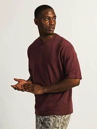 T-SHIRT COUPE BOXY KOLBY KEEP COOL- PRUNE