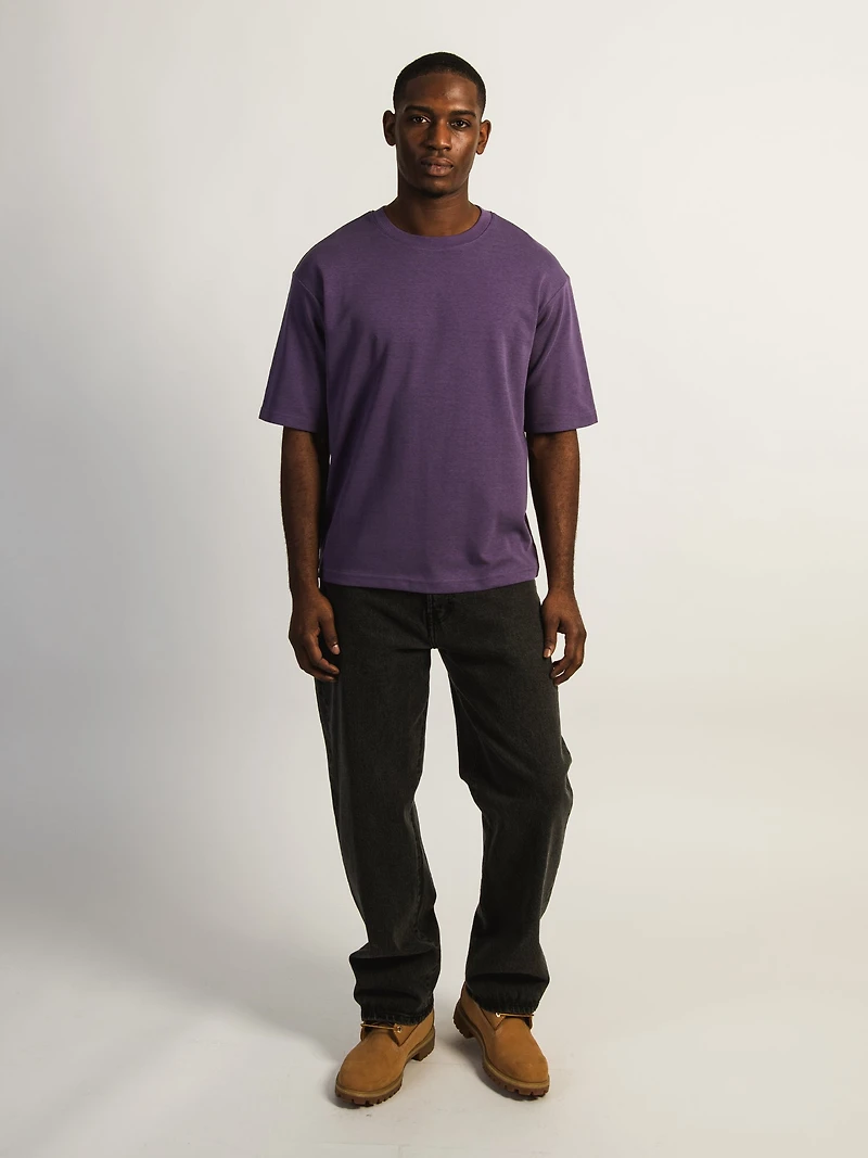 KOLBY KEEP COOL BOXY FIT TEE - PURPLE