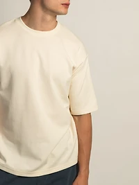 KOLBY BOXY FIT T-SHIRT- CRÈME