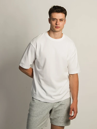KOLBY BOXY FIT T-SHIRT- BLANC