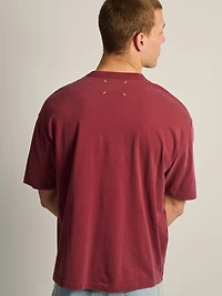 T-SHIRT AMPLE KOLBY FOOTBALL – BORDEAUX