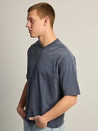 T-SHIRT AMPLE KOLBY FOOTBALL – MARINE