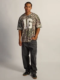 KOLBY LOOSE FIT FOOTBALL T-SHIRT - CAMOUFLAGE