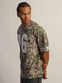 T-SHIRT DE FOOTBALL COUPE AMPLE KOLBY - CAMOUFLAGE