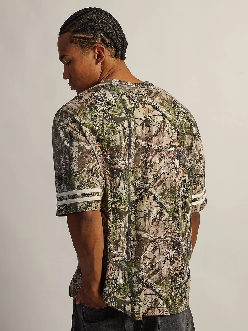 KOLBY LOOSE FIT FOOTBALL T-SHIRT - CAMOUFLAGE