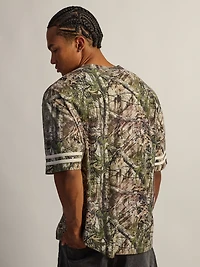 KOLBY LOOSE FIT FOOTBALL T-SHIRT - CAMOUFLAGE