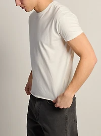 T-SHIRT MUSCLE COURT KOLBY – BLANC