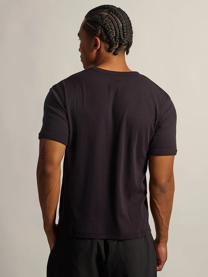 KOLBY T-SHIRT CÔTELÉ COUPE SLIM