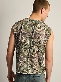 KOLBY SHORT CUT MUSCLE TANK - CAMO