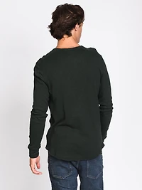 MENS MAX SLUB HENLEY