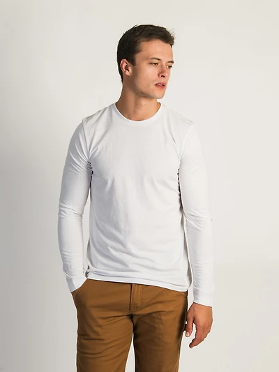 KOLBY LONG SLEEVE CREW NECK TEE - CLEARANCE