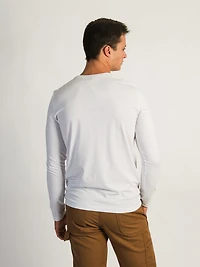 KOLBY LONG SLEEVE CREW NECK TEE - CLEARANCE