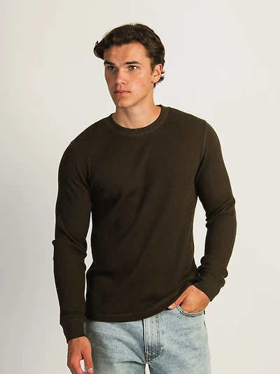 TSHIRT GAUFRÉ KOLBY - VERT