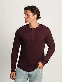 HENLEY GAUFRÉ KOLBY - MAUVE