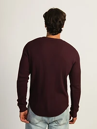 HENLEY GAUFRÉ KOLBY - MAUVE