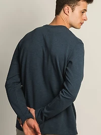 KOLBY KEEP COOL MANCHES LONGUES - BLEU MARINE