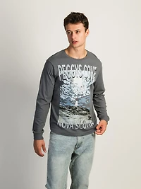 KOLBY PEAKS N CREEKS LONG SLEEVE TEE - PEGGYS COVE