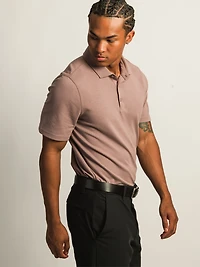 KOLBY KEEP COOL POLO - BURGUNDY