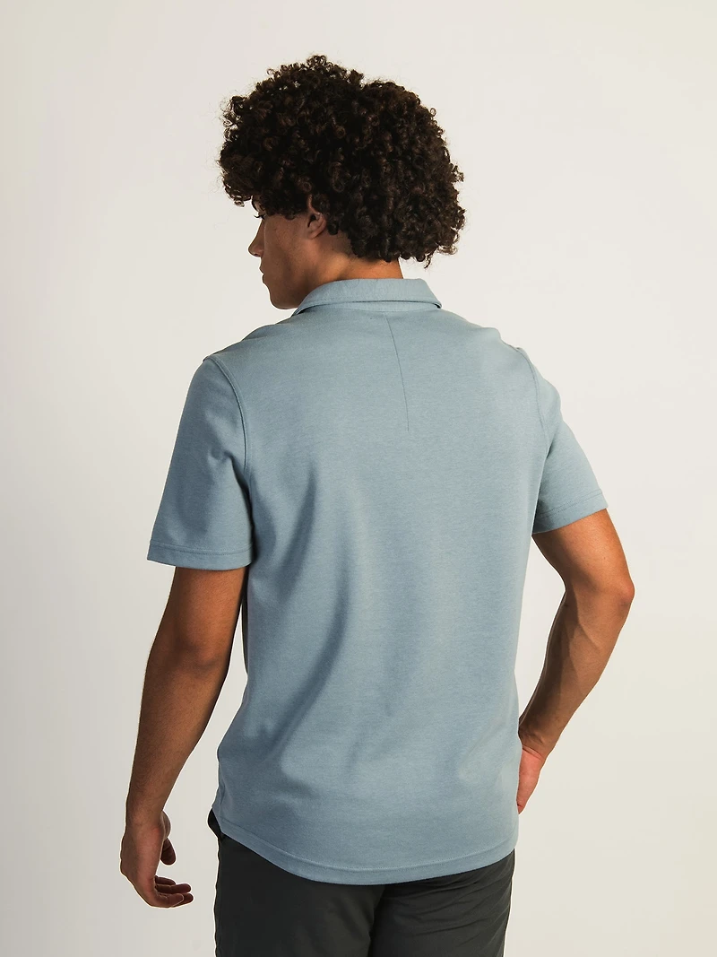 POLO KOLBY KEEP COOL – BLEU POUDRE