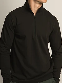 KOLBY KEEP COOL 1/2 ZIP - BLACK