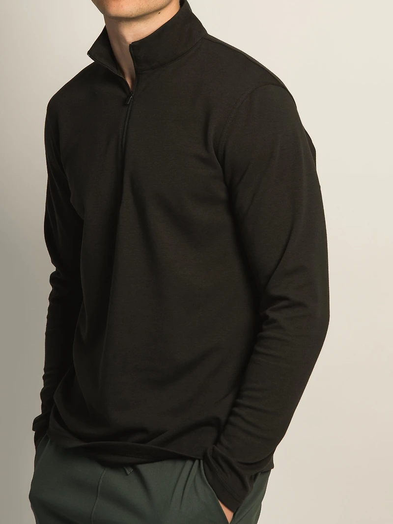 CHANDAIL ½ ZIP KOLBY KEEP COOL - NOIR