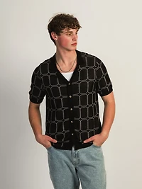 CHEMISE KOLBY KNIT - NOIR