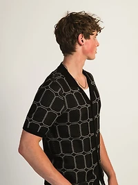 CHEMISE KOLBY KNIT - NOIR