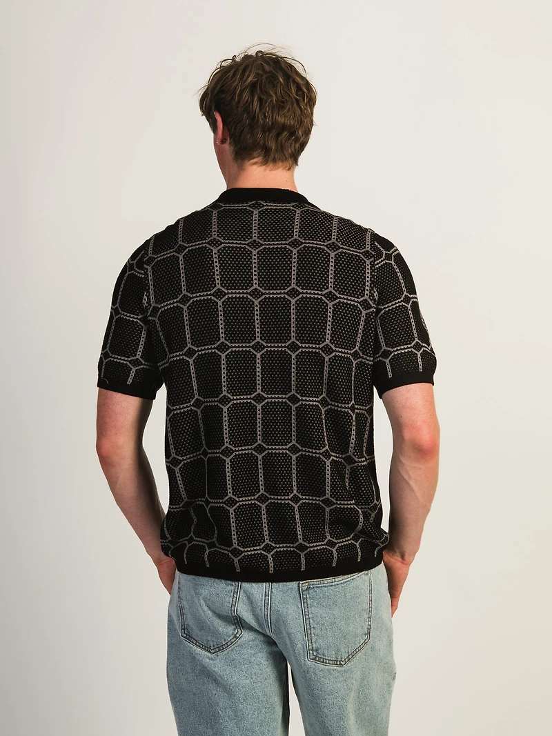 CHEMISE KOLBY KNIT - NOIR