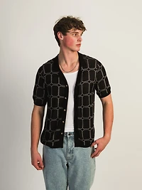 CHEMISE KOLBY KNIT - NOIR