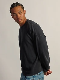 HEAVYWEIGHT LONG SLEEVE WAFFLE