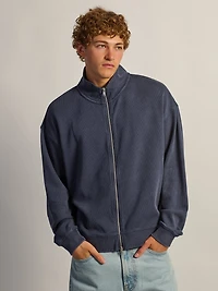 VESTE DE SURVÊTEMENT LOURDE KOLBY - CARBONE MARINE