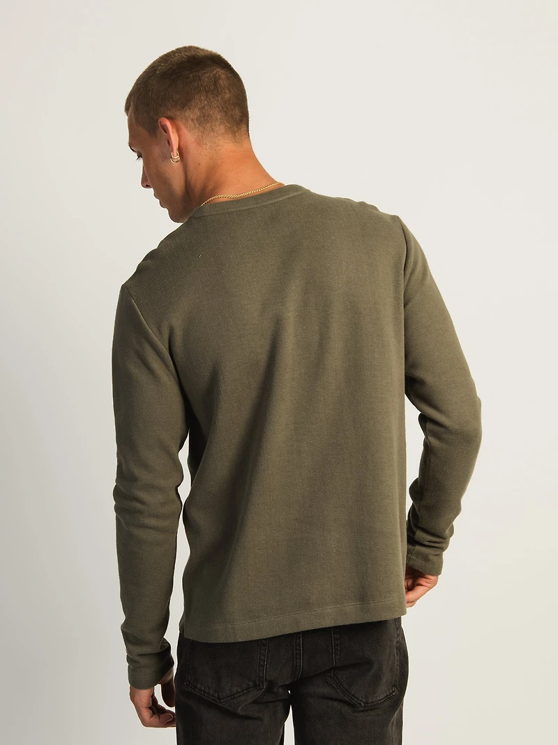 T-SHIRT KOLBY COOPER À DOUBLE ENCOLURE - VERT