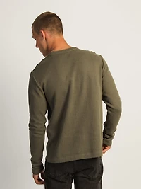 T-SHIRT KOLBY COOPER À DOUBLE ENCOLURE - VERT