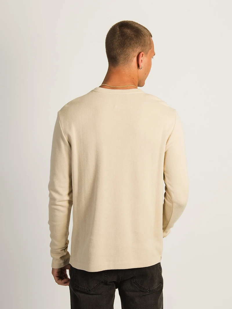 T-SHIRT KOLBY COOPER À DOUBLE ENCOLURE - POIRE
