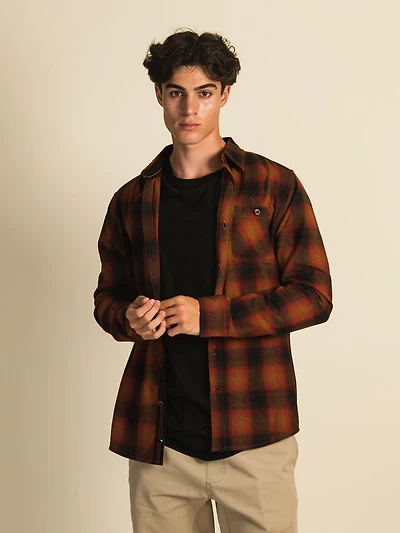 KOLBY CLASSIC PLAID BUTTON UP