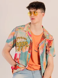 KOLBY RAYON PRINTED SHIRT - CLEARANCE
