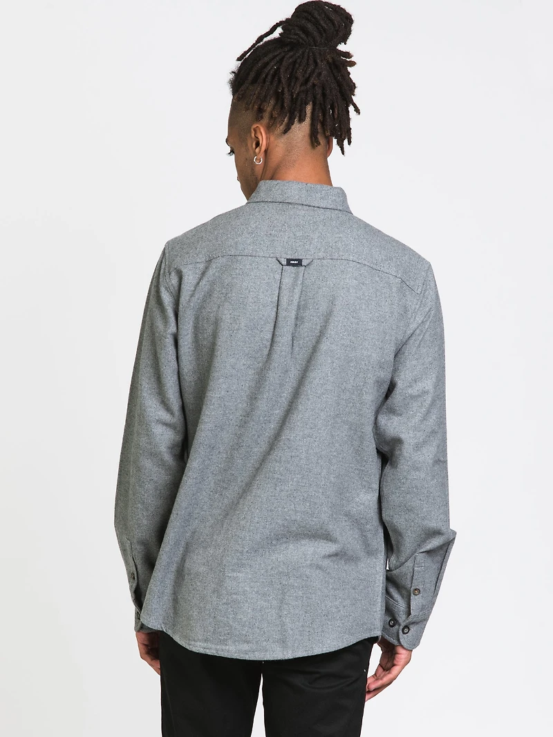 HART MELANGE BUTTON UP POUR HOMME