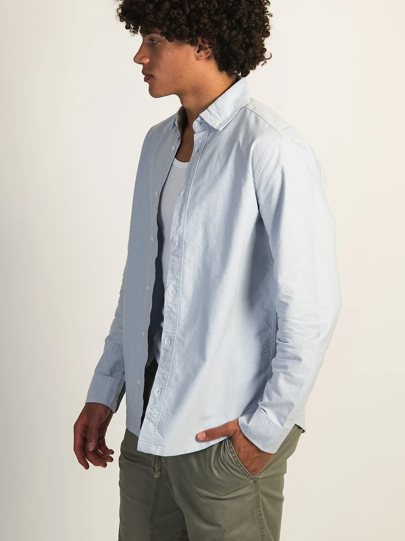 CHEMISE KOLBY OXFORD – BLEU CLAIR