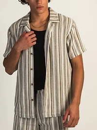 CHEMISE KOLBY À RAYURES – CRÈME