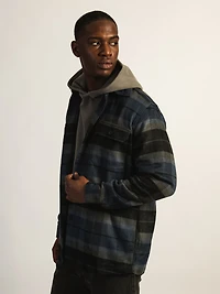 SURCHEMISE KOLBY PLAID - BLEU