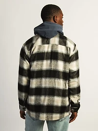 SURCHEMISE KOLBY PLAID - CRÈME