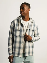 KOLBY FLANNEL HOODIE