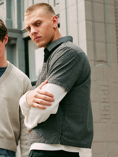 KOLBY BOXY PLAID SHIRT